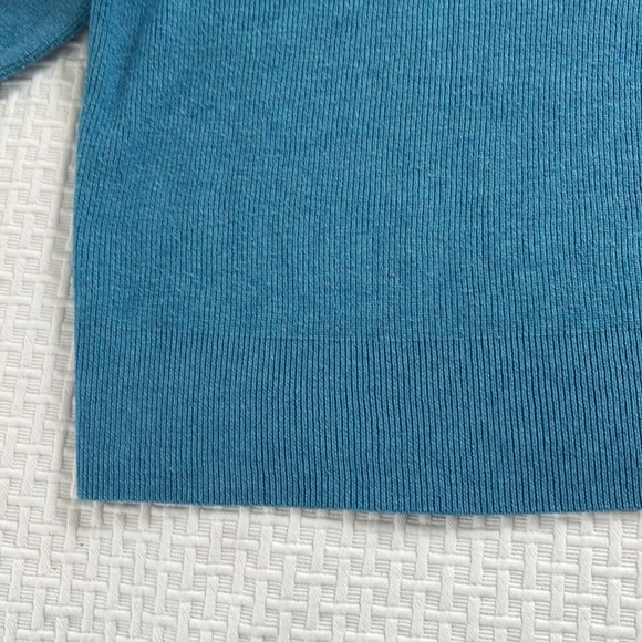 Marks and Spencer blue vneck sweater, size L. - Picture 3 of 6